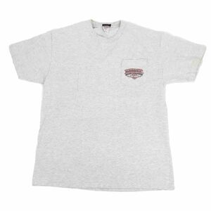 2012 Harley Davidson MD Short Sleeve Pocket T-Shirt Large Mens Gray Motorcycle L
